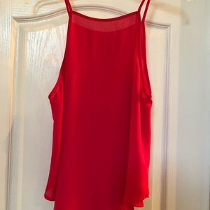 Bright Pink/Red Colored Tank Top